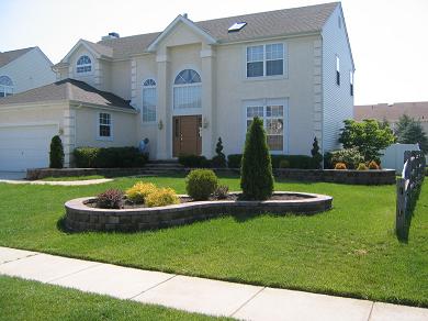 Multiple Retaining Walls and Planters